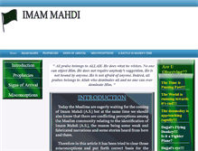 Tablet Screenshot of isamahdi.com